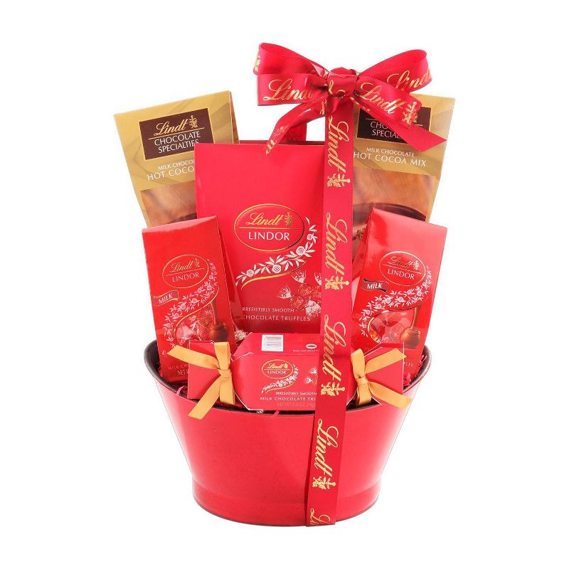 Lindt Holiday Lovely Gift Basket - 2lb
