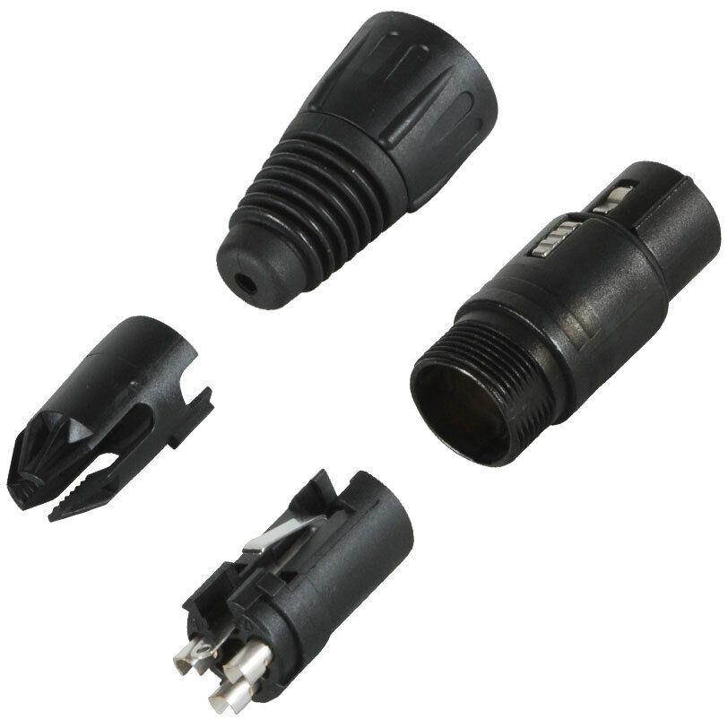 Neutrik NC3FX-BAG XLR Female Black