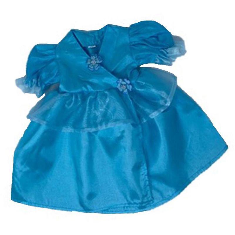 Doll Clothes Superstore Blue Party Dress Fits Cabbage Patch Kid And 18 Inch Girl Dolls Like Our Generation American Girl