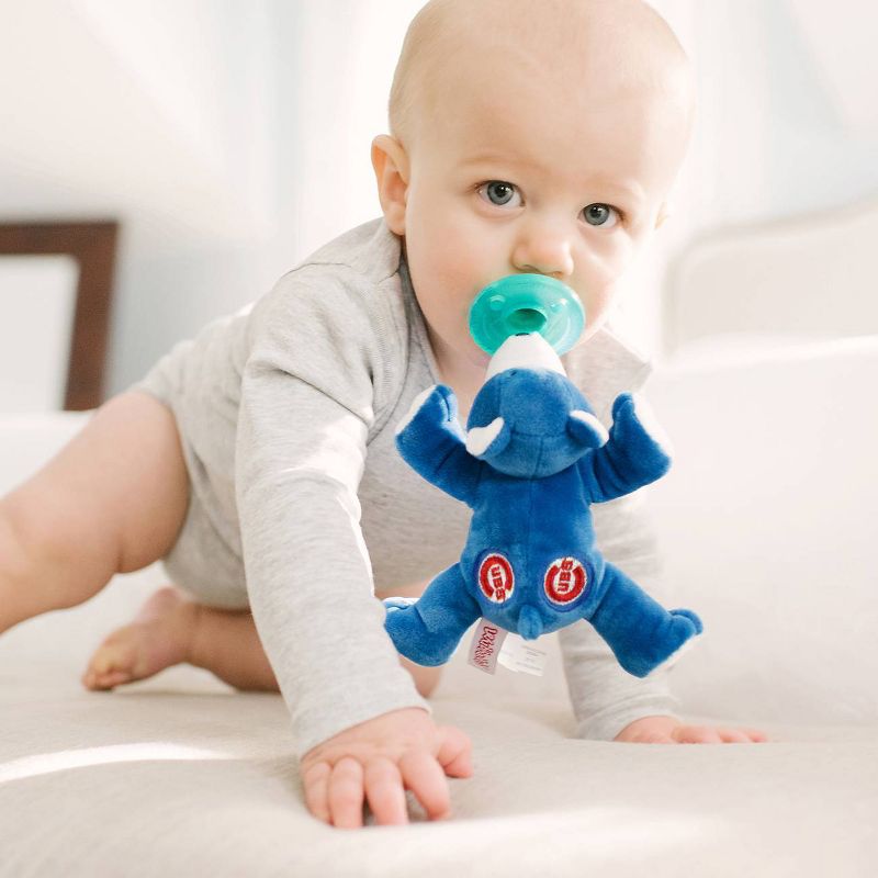 WubbaNub Pacifier - MLB Chicago Cubs Bear