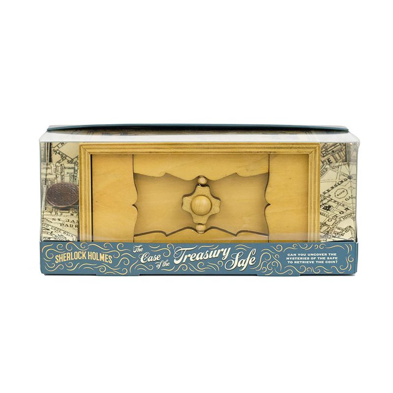 Professor Puzzle USA, Inc. Sherlock Holmes The Case of the Treasury Safe 3D Brain Teaser Puzzle