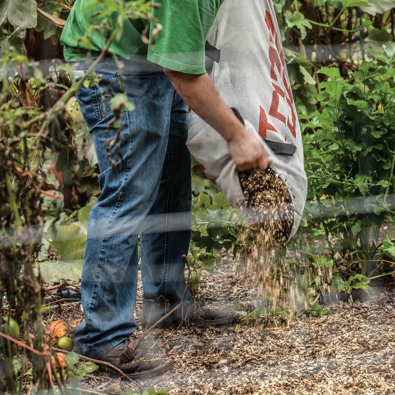 Earthquake 30520 Tazz Viper 212cc Gas Wood Chipper Shredder Mulch Bag, Green (2 Pack)
