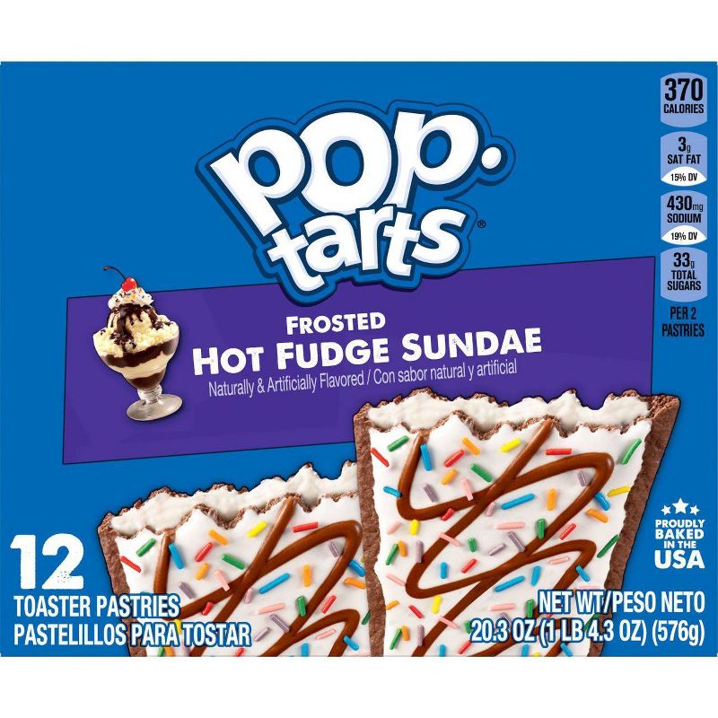 Kellogg's Pop-Tarts Frosted Strawberry Pastries - 12ct/20.31oz