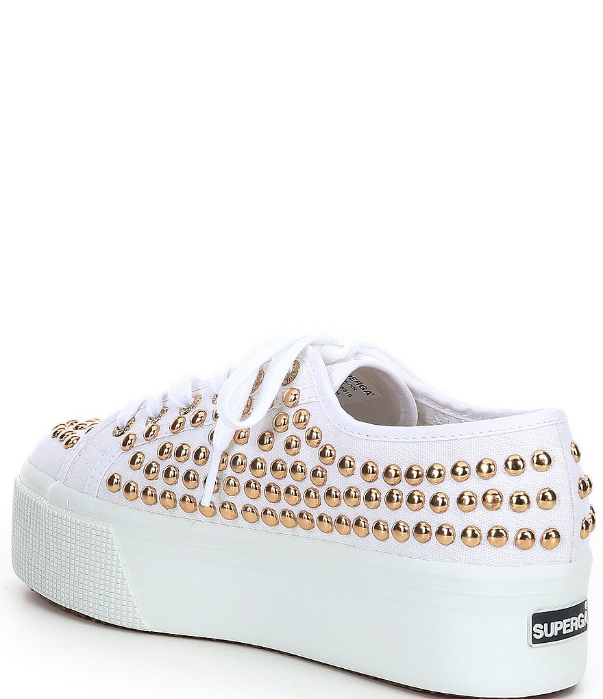 Superga Women's 2790 Studded Flatform Sneakers