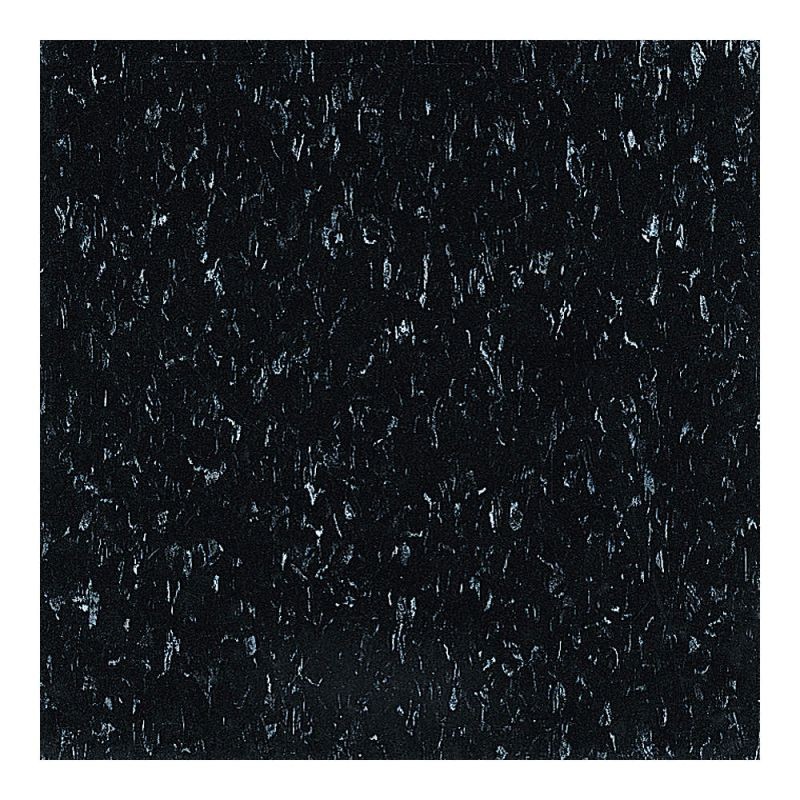 ARMSTRONG FP51910031 Vinyl Composition Tile,45sq.ft,Blk,PK45