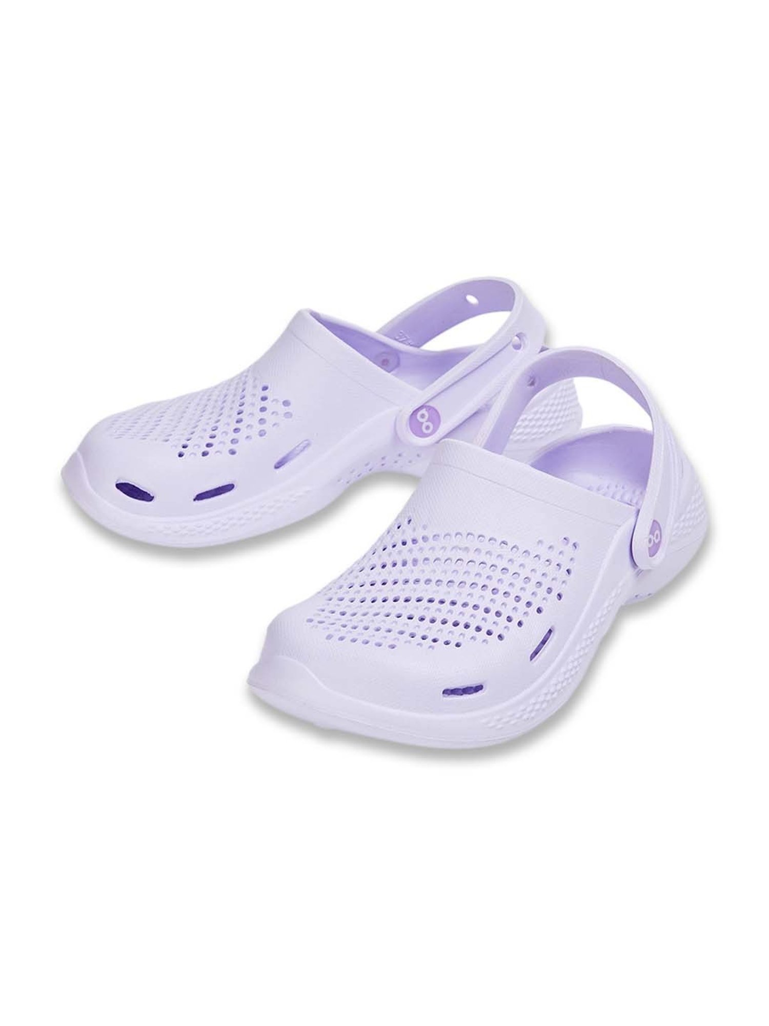 Ginger by Lifestyle Women's Lilac Back Strap Clogs