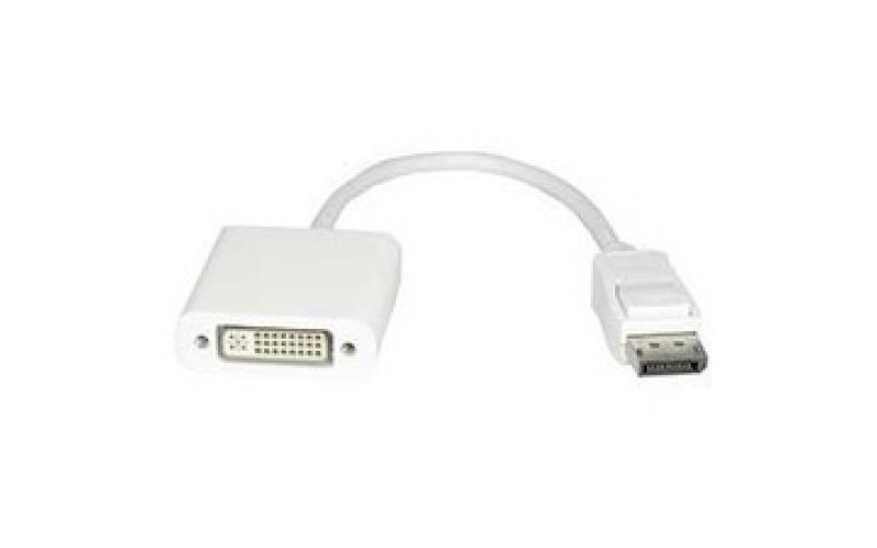 Unirise Displayport Male to DVI-I Dual Link Female Adapter - DisplayPort/DVI Video Cable for Video Device