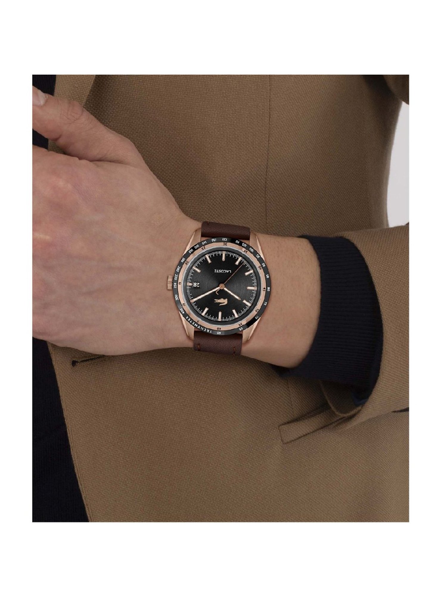 LACOSTE MGI-2011293 Everett Analog Watch for Men