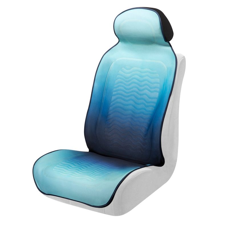 Type S 4"x15"x4" Wave Slip-on Waterproof Seat Protector Blue