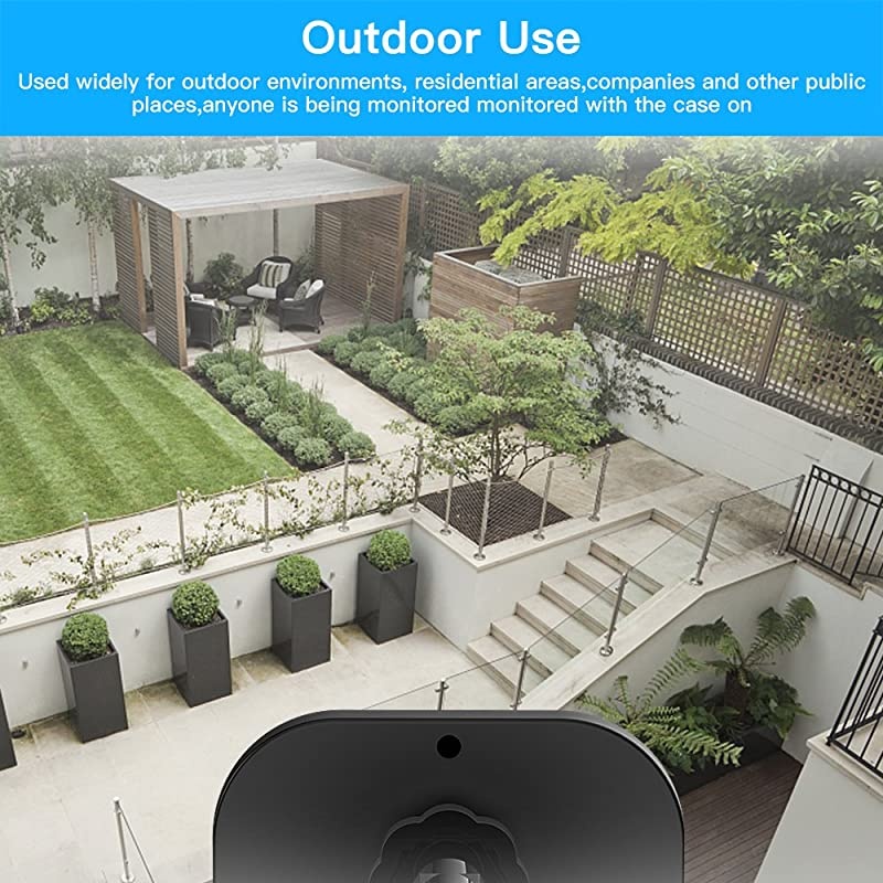 XT/ XT2 Camera Wall Mount Bracket,Weather Proof 360 Degree Protective Adjustable Indoor Outdoor Mount and Cover for XT/ XT2 Home Security Camera System(Black(1 Pack))