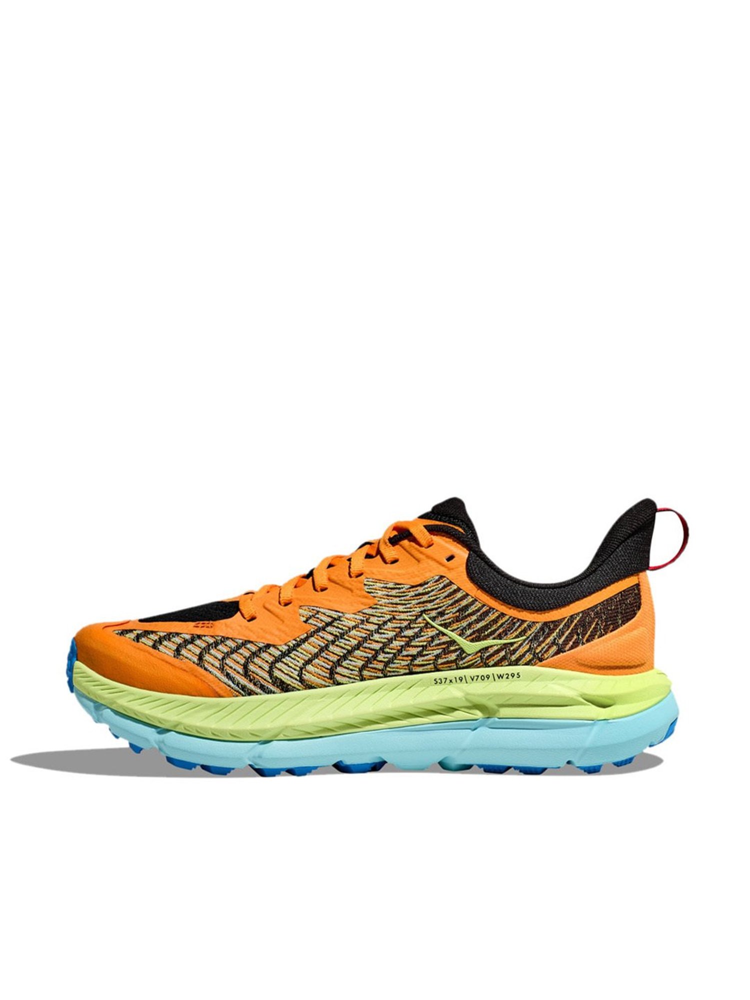 Hoka Men's M MAFATE SPEED 4 Solar Flare & Lettuce Running Shoes