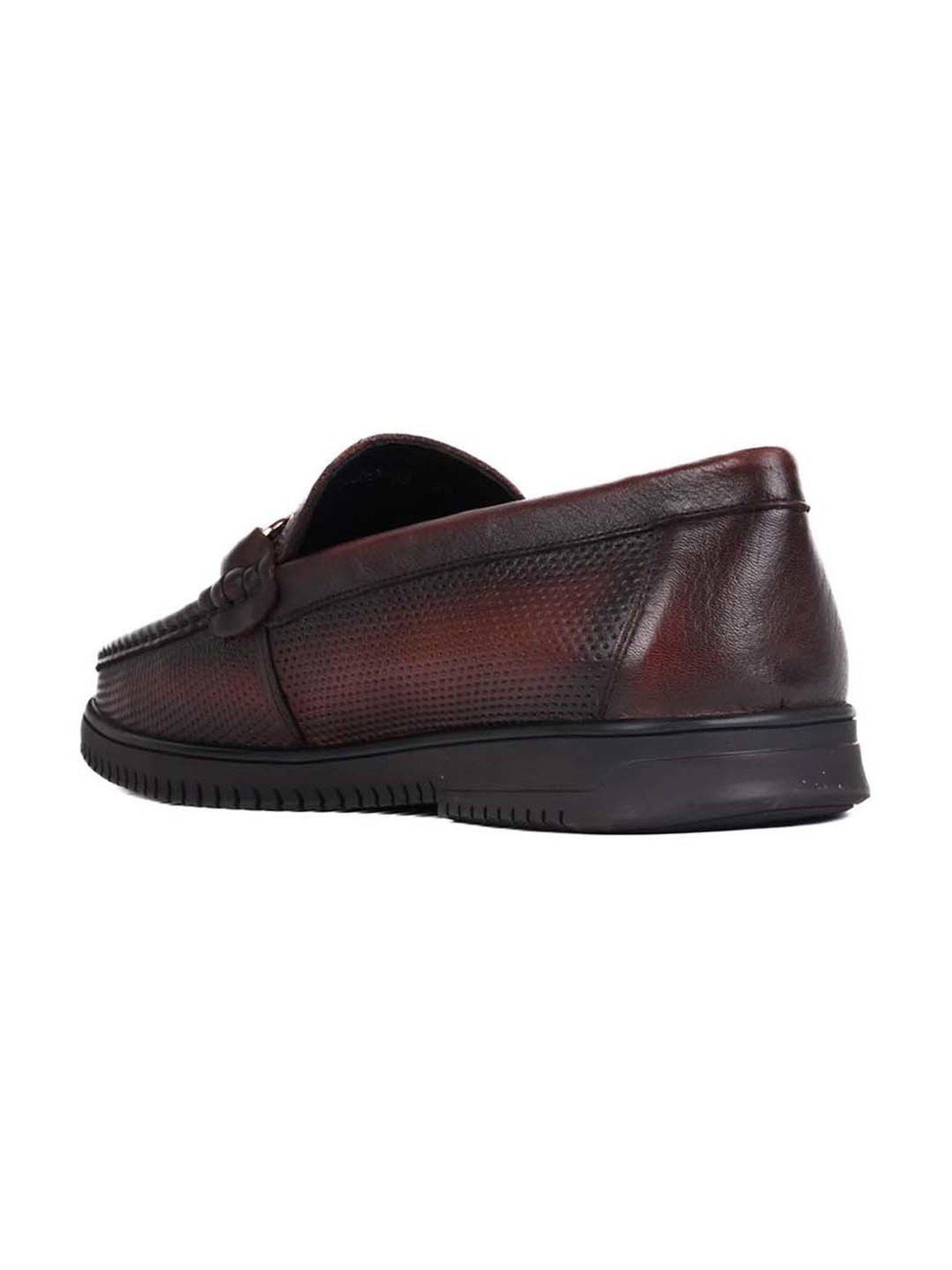 Cobblerz Men's Brown Casual Loafers