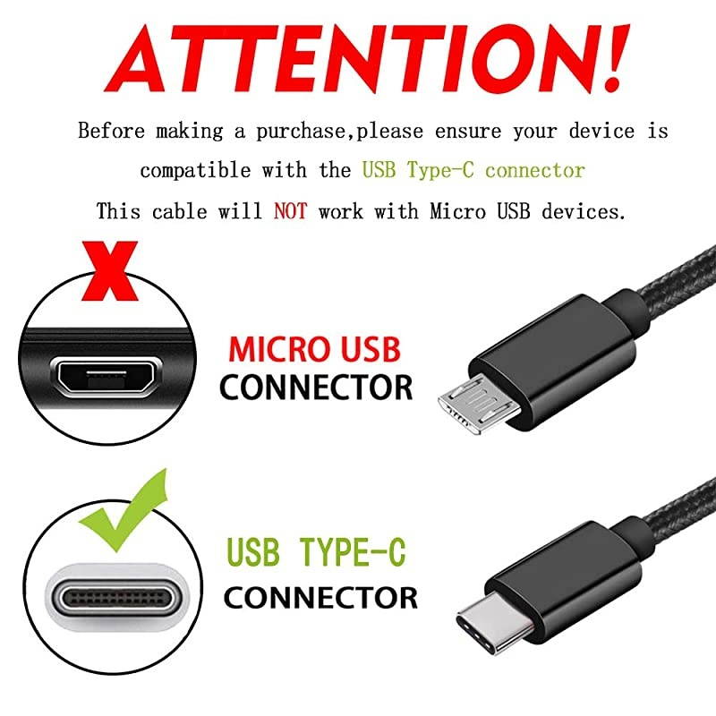 Wall Charger Adaptive Fast Charger Kit 2 Pack Travel Charging Adapter + 2 TypeC USB Data Cables Compatible with Samsung Galaxy S8S9S10 Plusnote89 and More