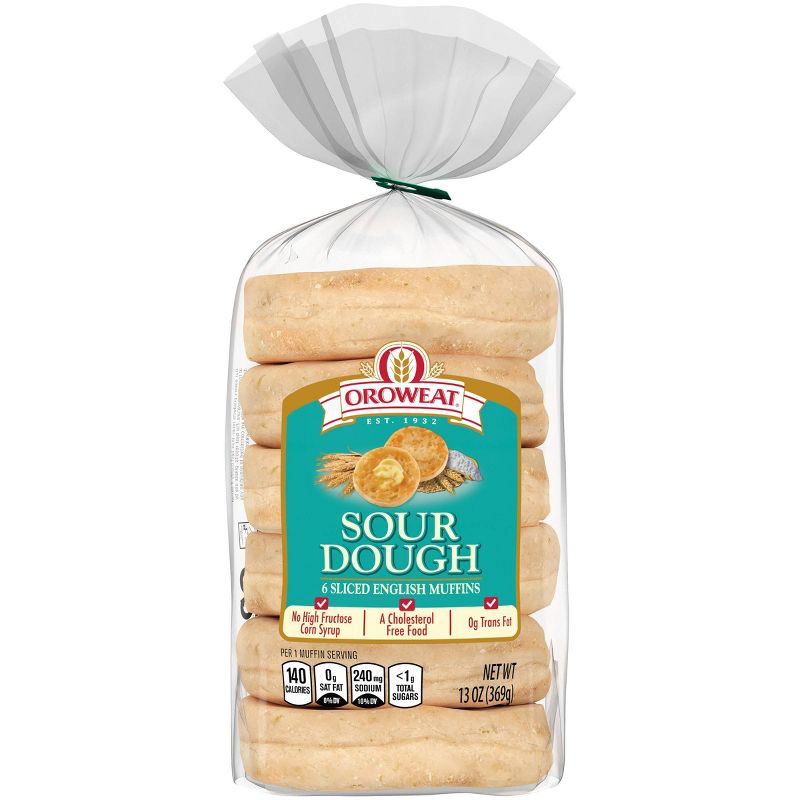 Oroweat Sourdough English Muffins - 12oz