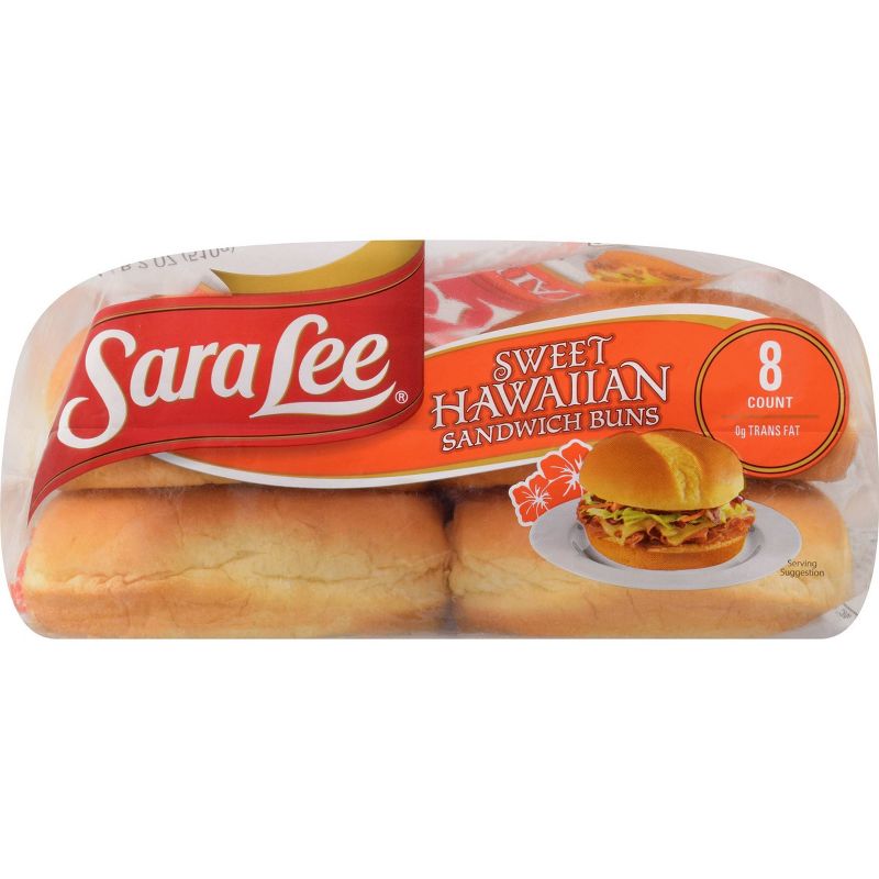 Sara Lee Hawaiian Hamburger Buns - 18oz