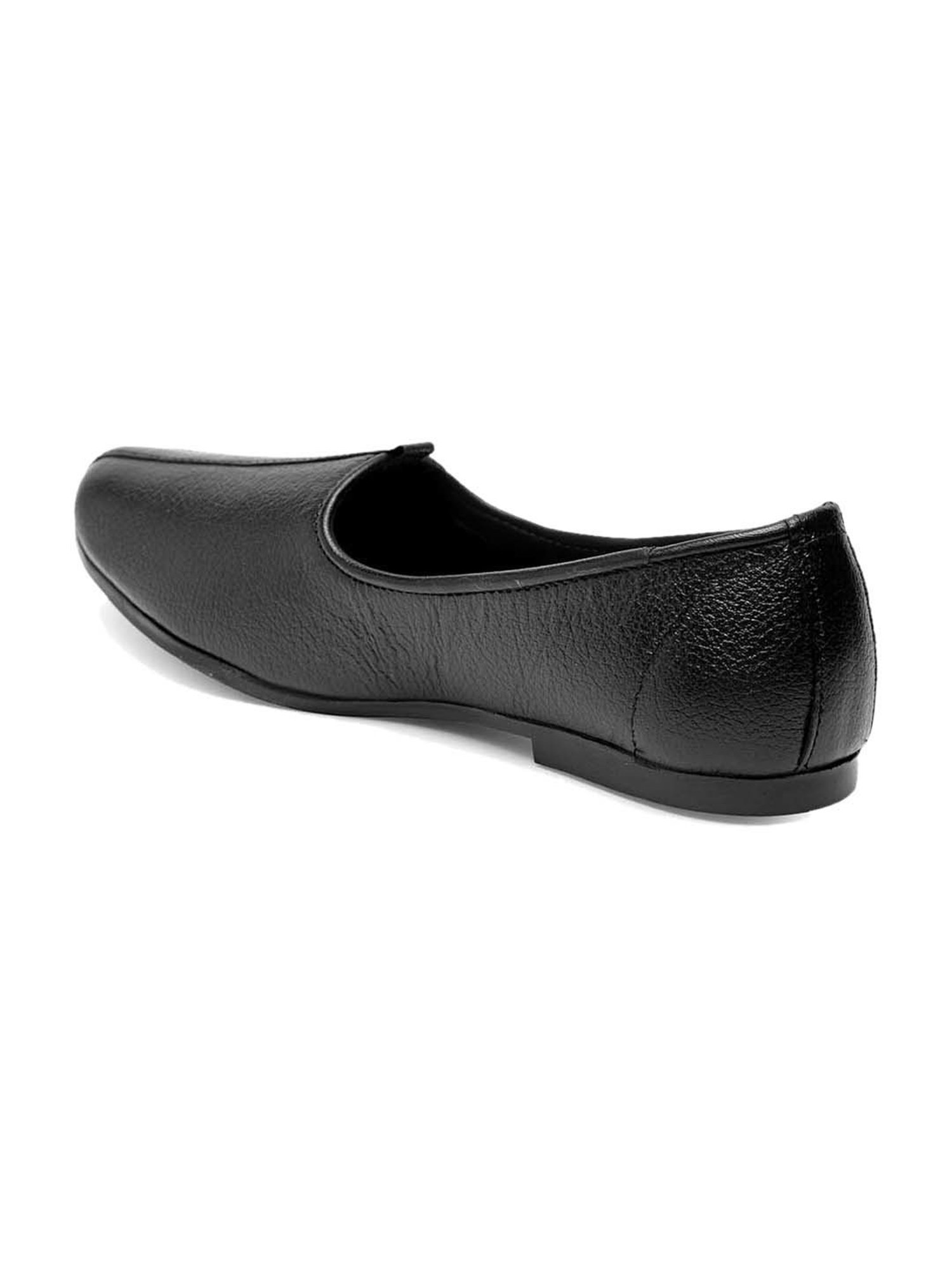 Teakwood Leathers Men's Black Casual Mojris
