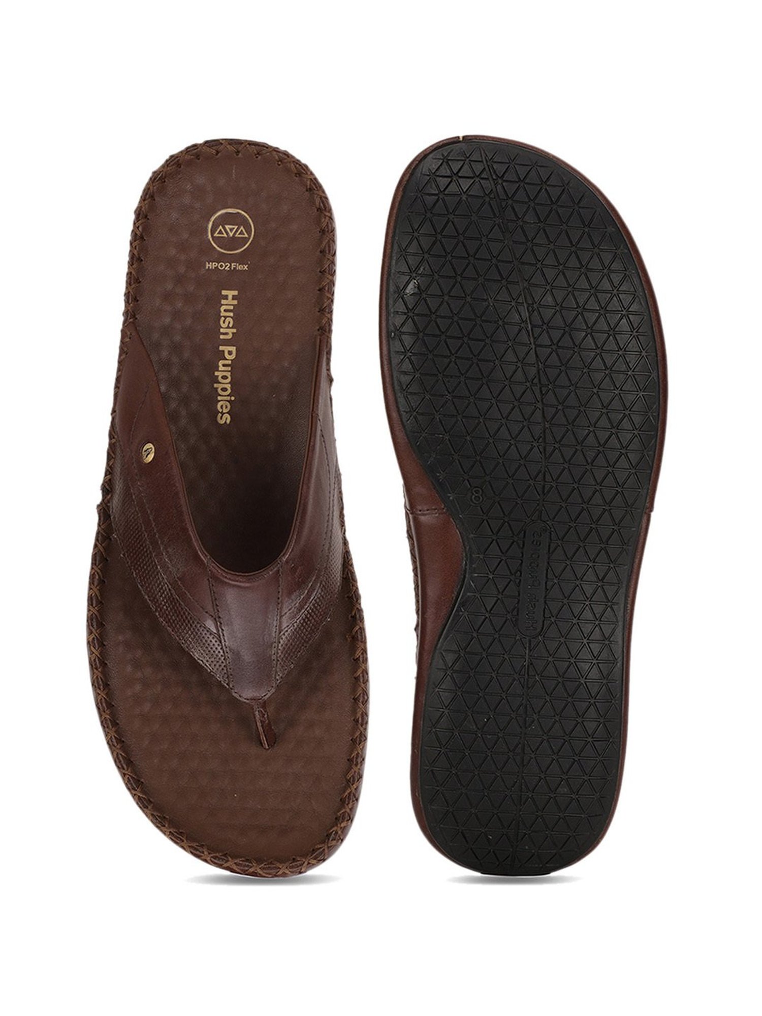 Hush Puppies by Bata Men's Brunette Thong Sandals