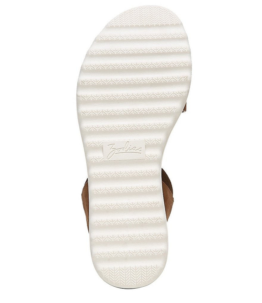 Zodiac Dani Suede Flatform Wedge Sandals