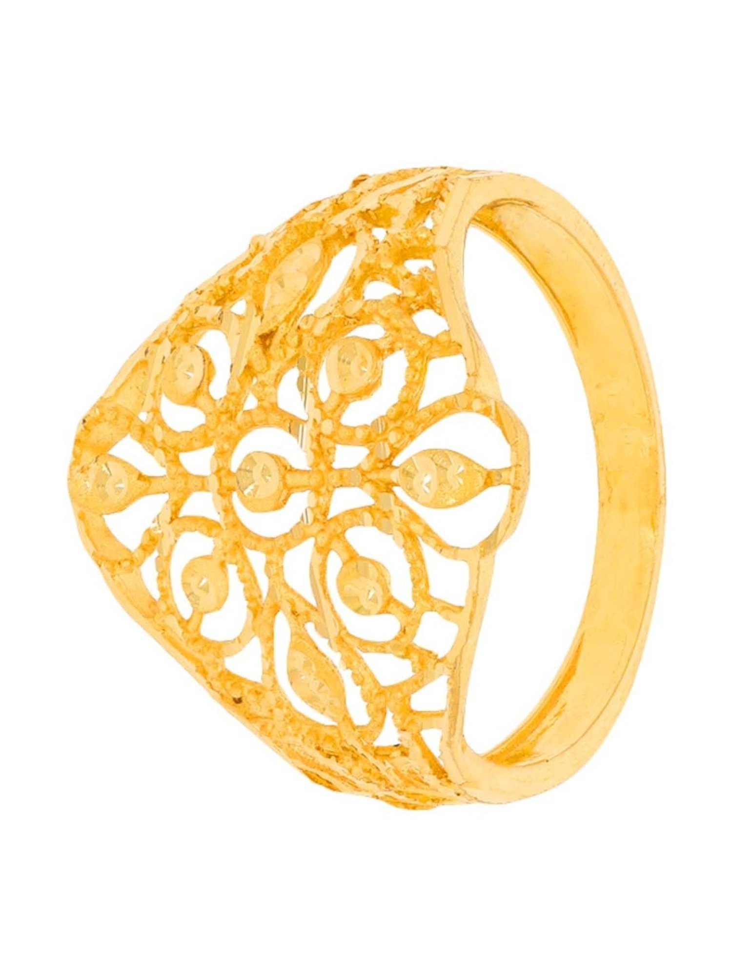 Waman Hari Pethe Jewellers 22k Gold Ring for Women