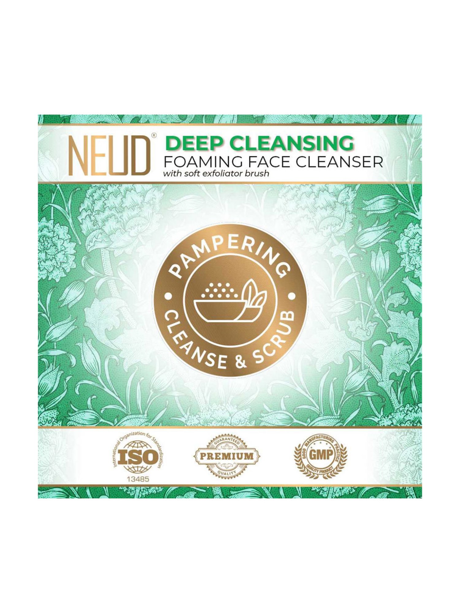 NEUD Deep Cleansing Foaming Face Cleanser - 150 ml (Pack of 1)