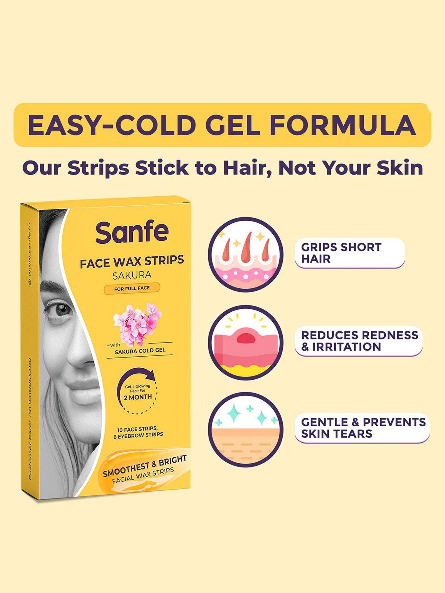 NAIR Hair Remover Cream - Lemon Fragrance - 110 gm