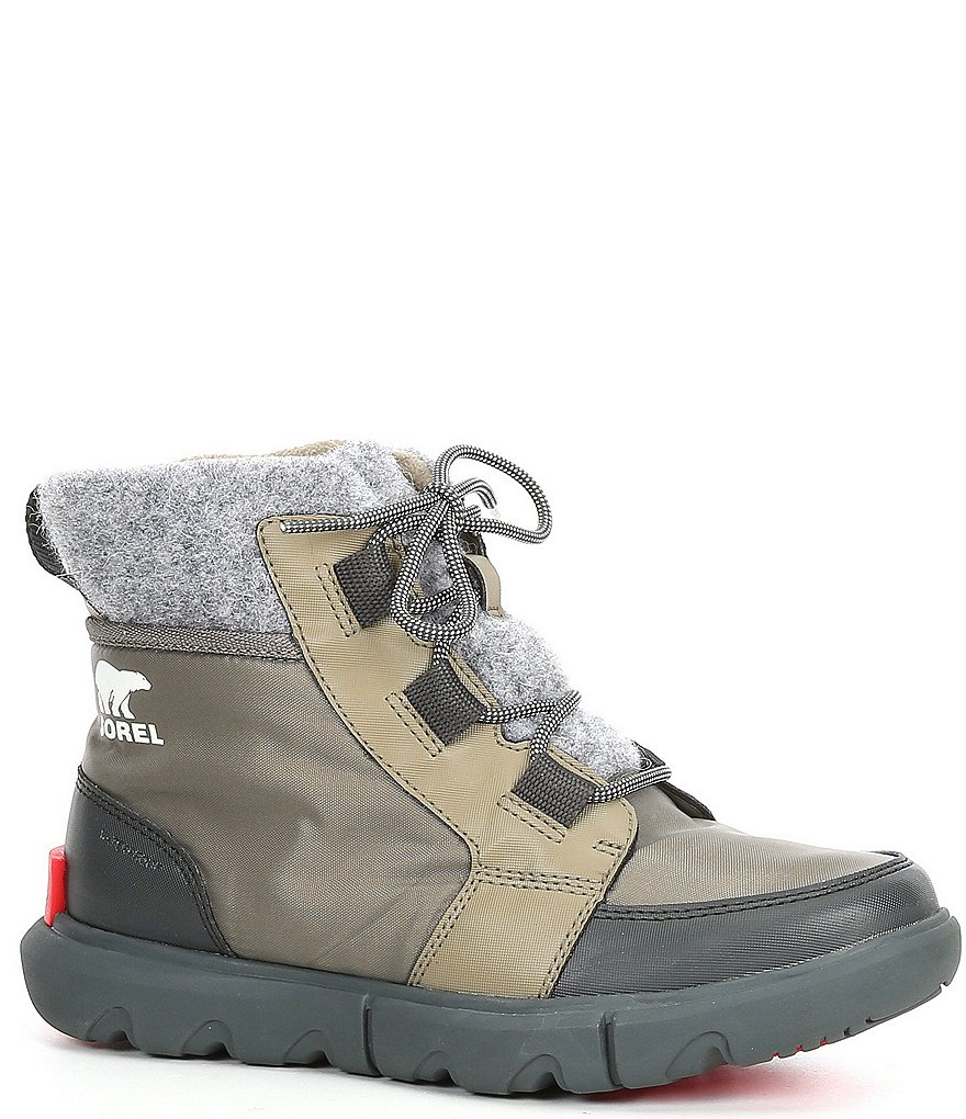 Sorel Explorer II Carnival Waterproof Lace-Up Booties