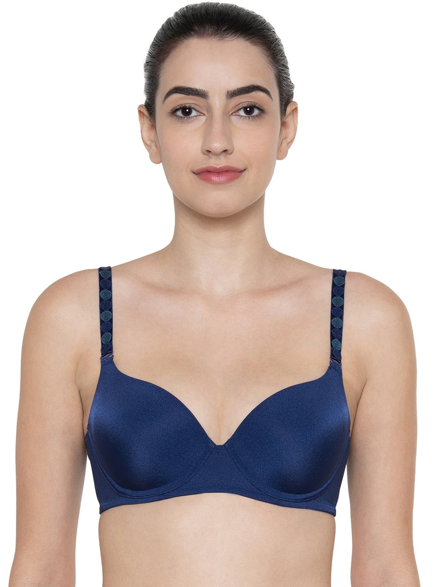 Triumph Blue Fancy Padded Under Wired Everyday Fashion Bra