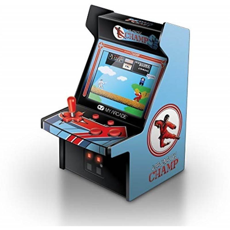 DREAMGEAR DG-DGUNL-3204 6 RETRO KARATE CHAMP MICRO ARCADE