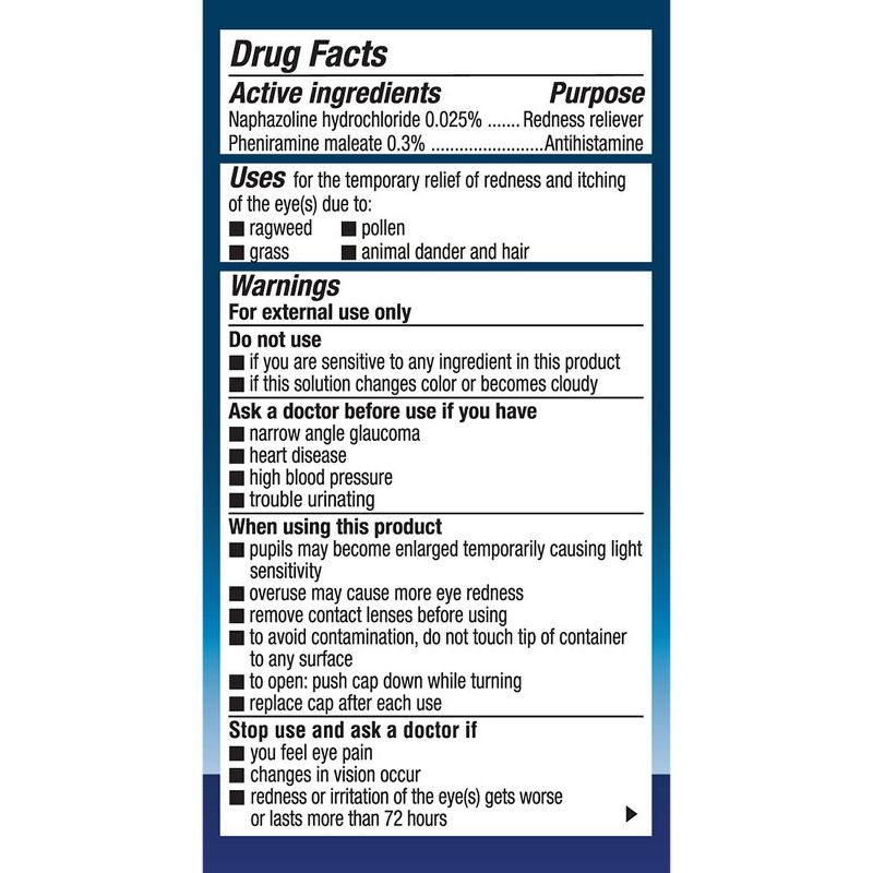 Alcon Naphcon-A Eye Allergy Relief Eye Drops - 0.5oz