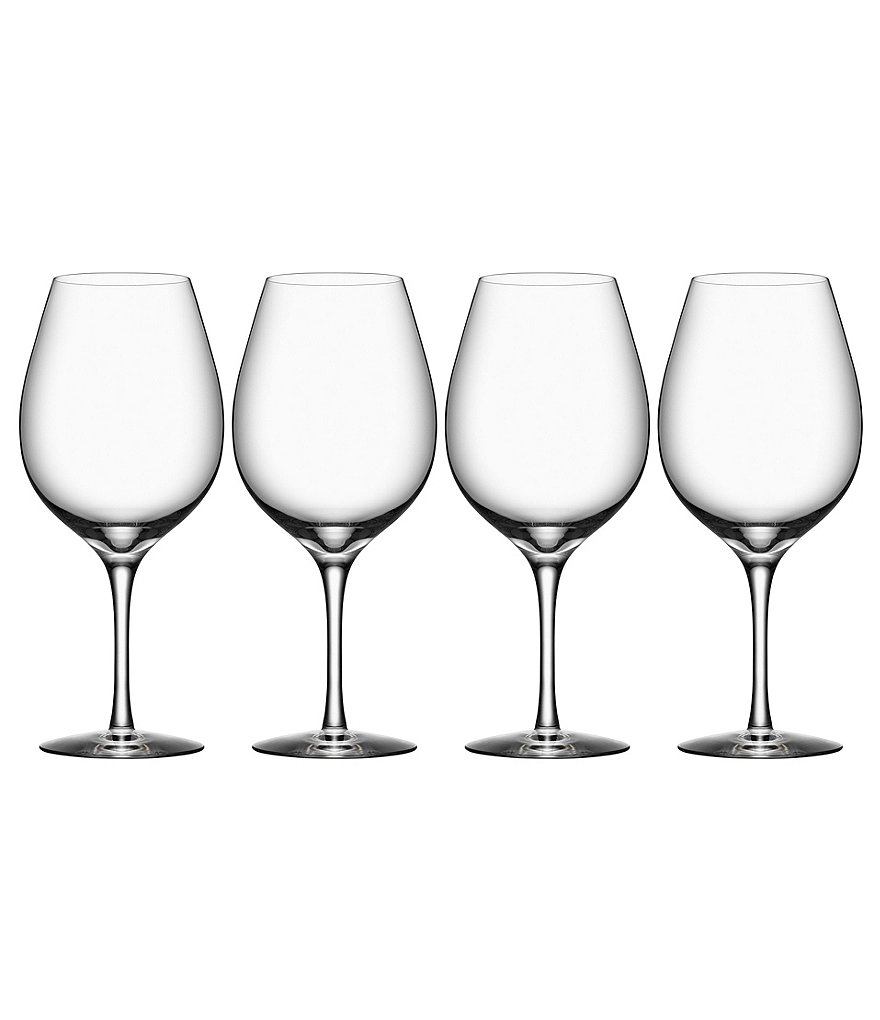 Orrefors More Wine XL Glasses, Set of 4