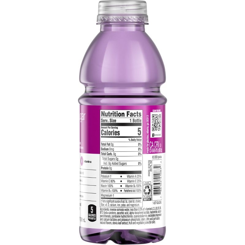 vitaminwater zero Blueberry Hibiscus - 20 fl oz Bottle