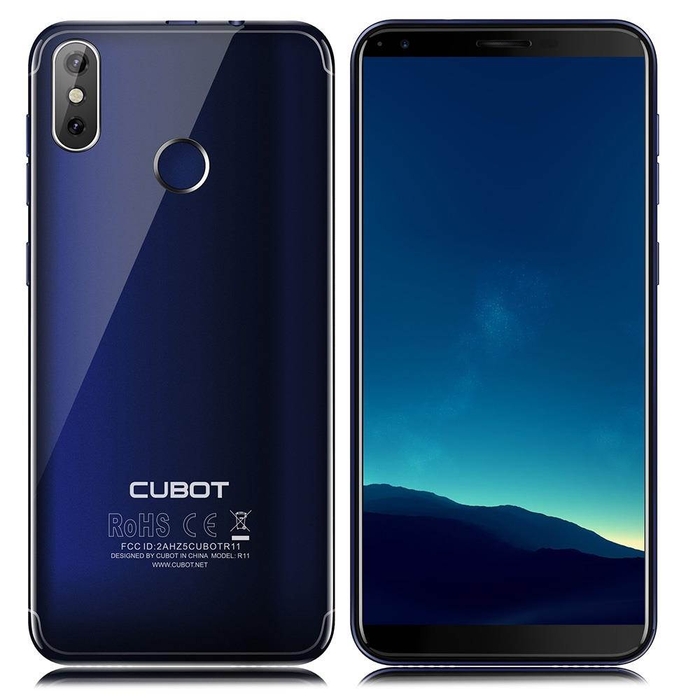 CUBOT R11 3G Phablet 5.5 inch Android 8.1 MTK6580 1.3GHz Quad Core 2GB RAM 16GB ROM Dual Rear Cameras Fingerprint Recognition