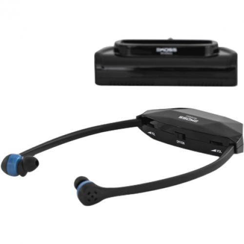 Koss - WIRELESS TVHEADPHONE - Koss Wireless TV Headphones - Wireless - Infrared - 100 Hz 6 kHz - Earbud - Binaural -