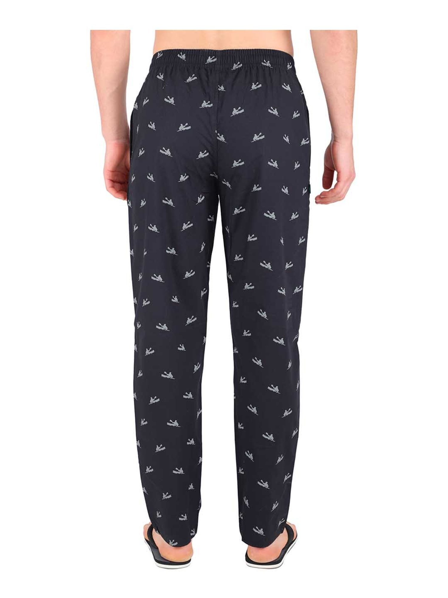 Woodland Black High Rise Pyjama Pants