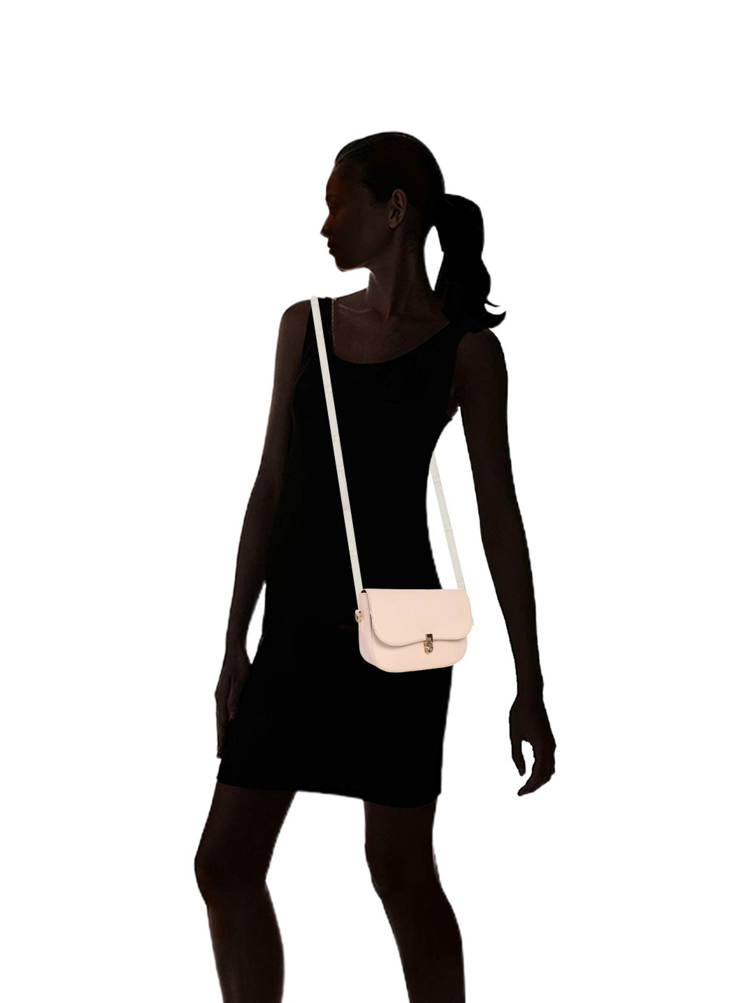 Bagsy Malone Pink Solid Sling Bag