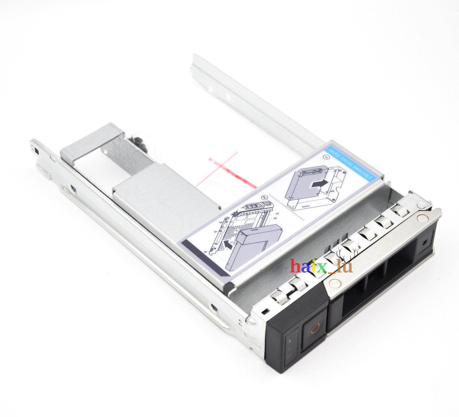 NEW X7K8W +9w8c4 2.5" to 3.5" adapter HDD TRAY for Dell R740 R740xd R940 R640