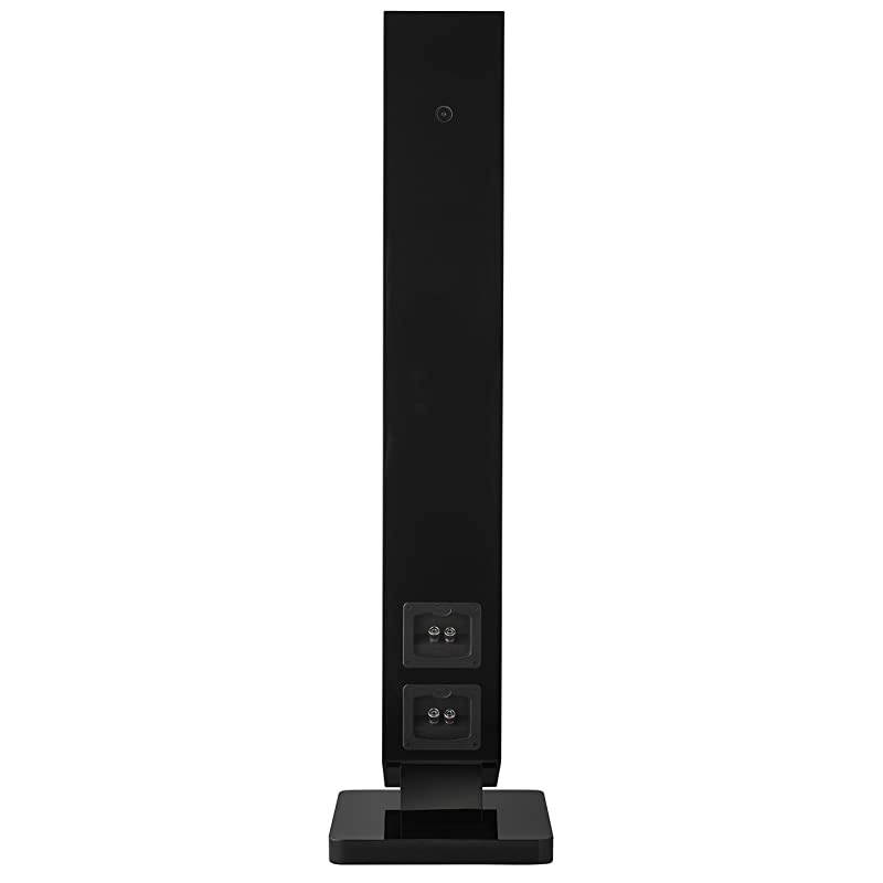 Media Series 3-Way Floor-standing Dolby Atmos Tower Speaker - Clean, Hi-Res Audio | Sealed Box | Aluminum Drivers | Single Unit, High Gloss Black (MS - Tower Black)