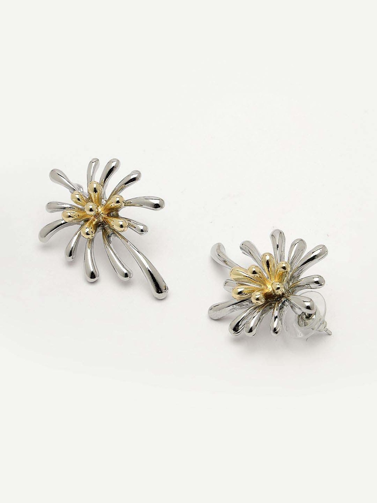 NVR Silver-Plated Drop Earrings for Women