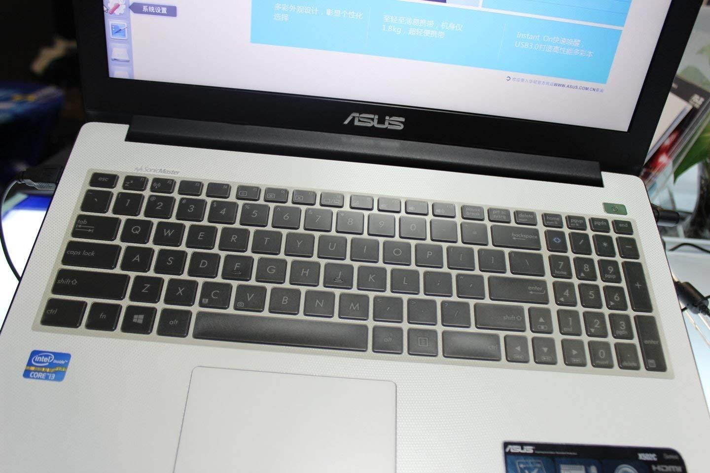 Clear TPU Keyboard Cover for ASUS ROG GL502VM GL551JW GL552VW GL702VM GL702VT GL702VS UX501 UX501VW X550 X 550ZA X551 X 552 X555DA X555UB K501LX K501UX K501UW Q504UA Q534UX Q524UQ