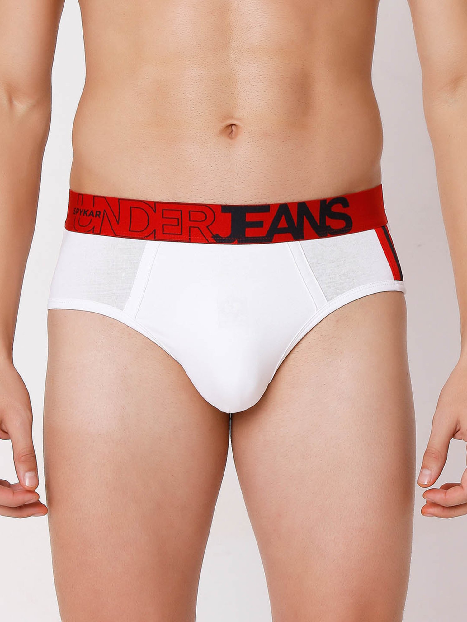 Underjeans By Spykar Multi Regular Fit Briefs - Pak of 2