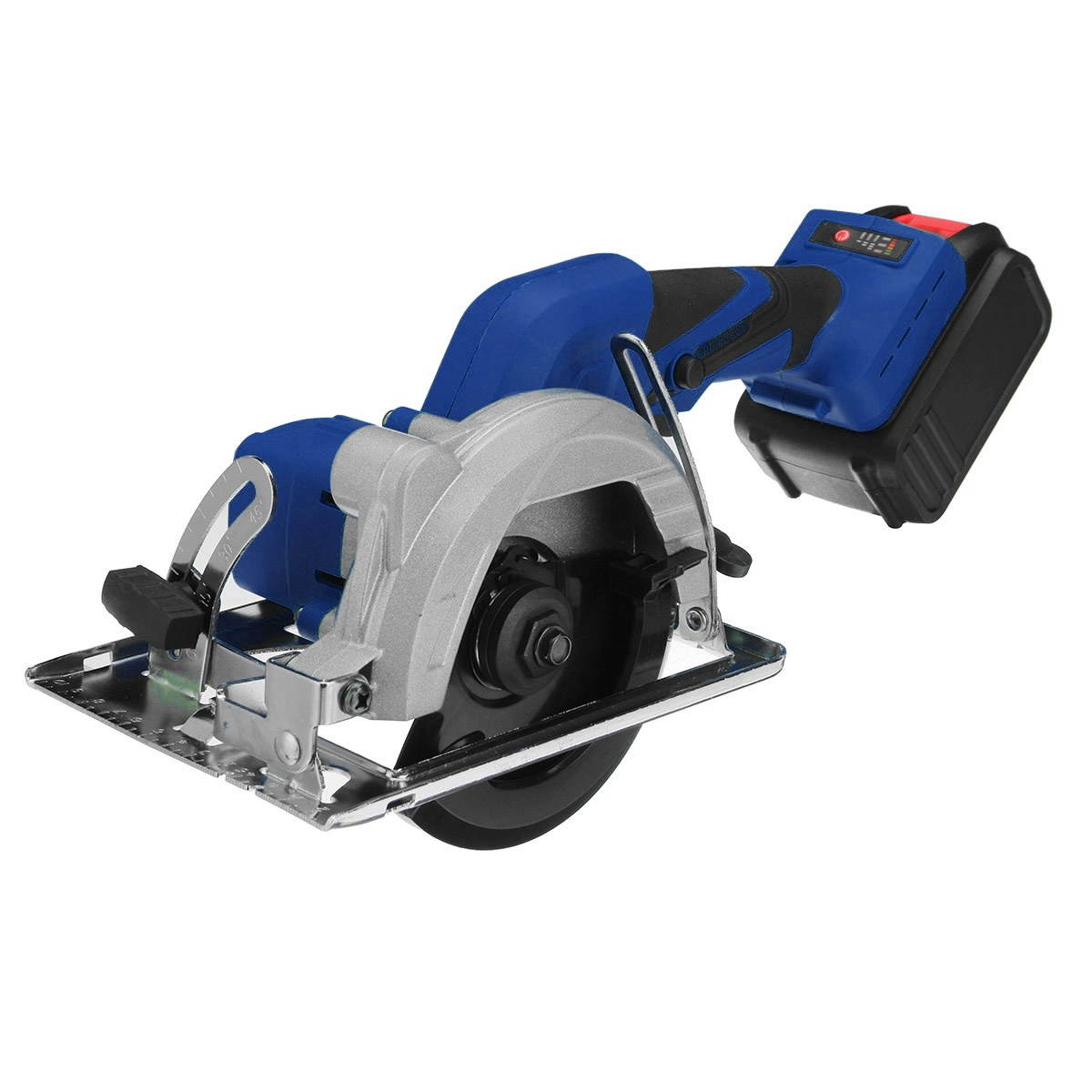 Rechargeable Electric Circular Saw Machine Angular Tool Metal Wood Grinding Cutting Grinding Tool W/ None/1/2pcs Battery-#3