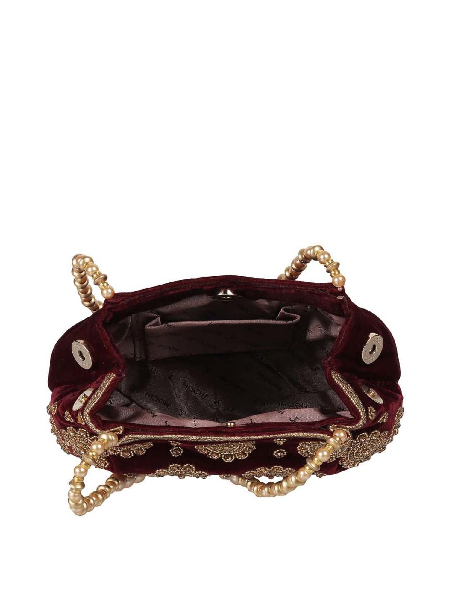 Call It Spring Silver Embellished Potli