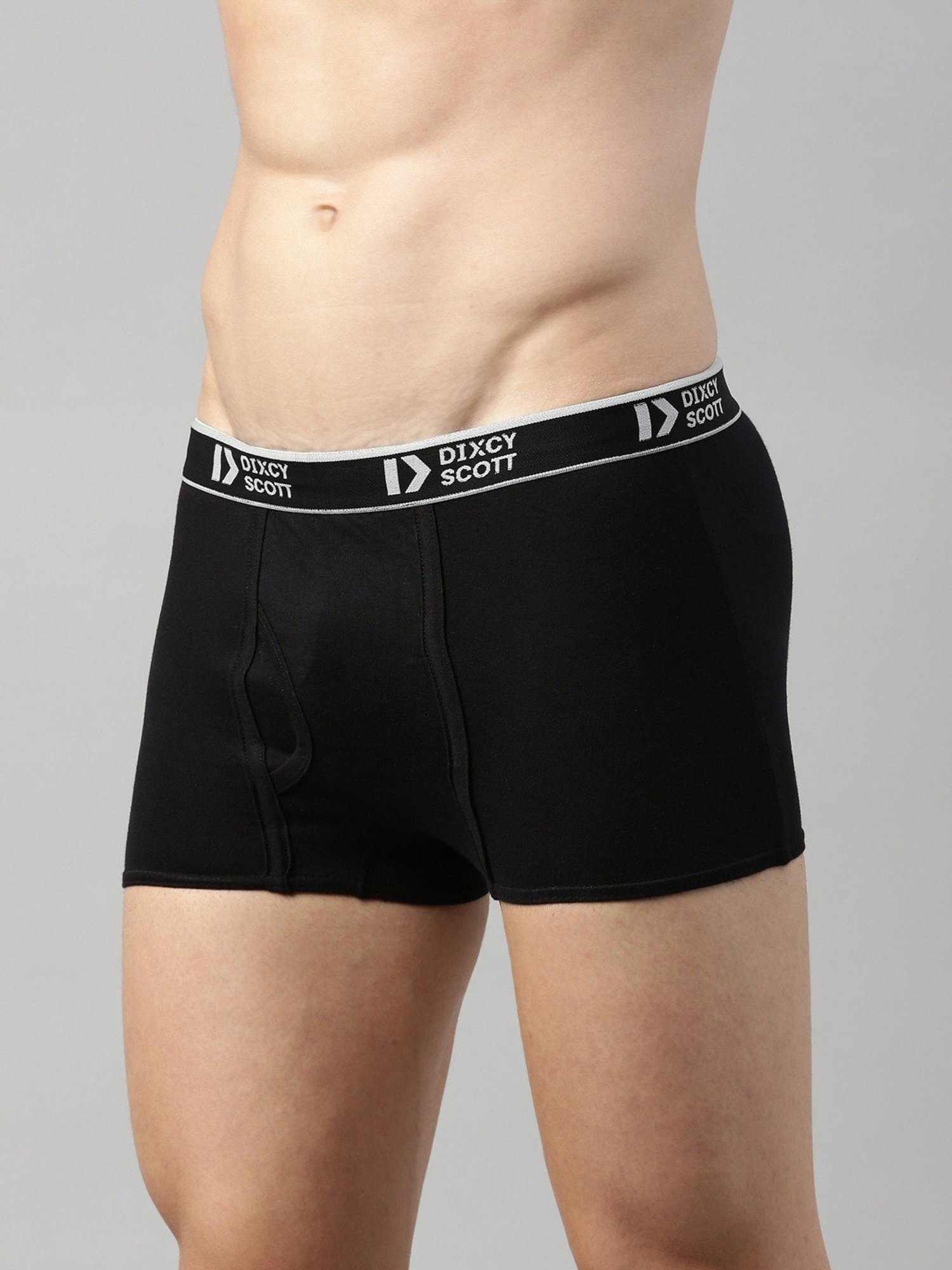 Dixcy Scott Originals Multi Cotton Regular Fit Trunks - Pack Of 4