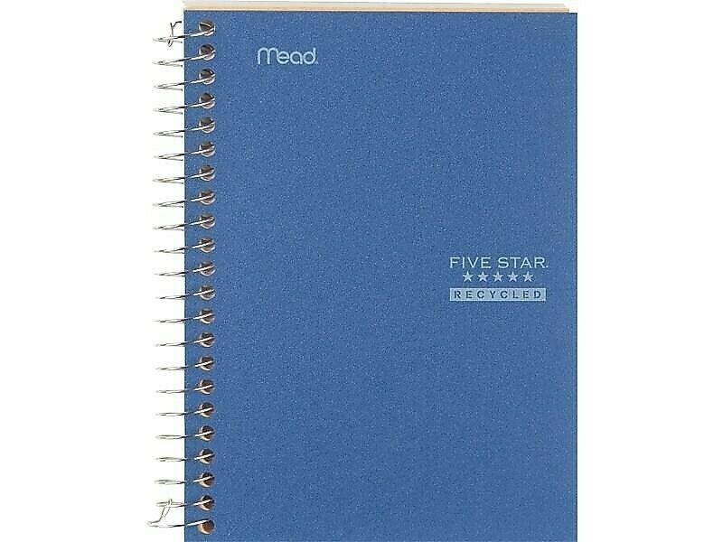 Five Star Memo Notebook 5" x 7" College Ruled 96 Sheets 45616