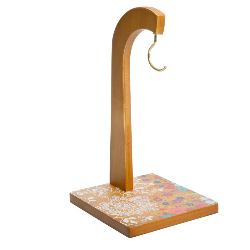 Spectrum Bloom Arched 2-Tier Steel Fruit Server - Satin Nickel