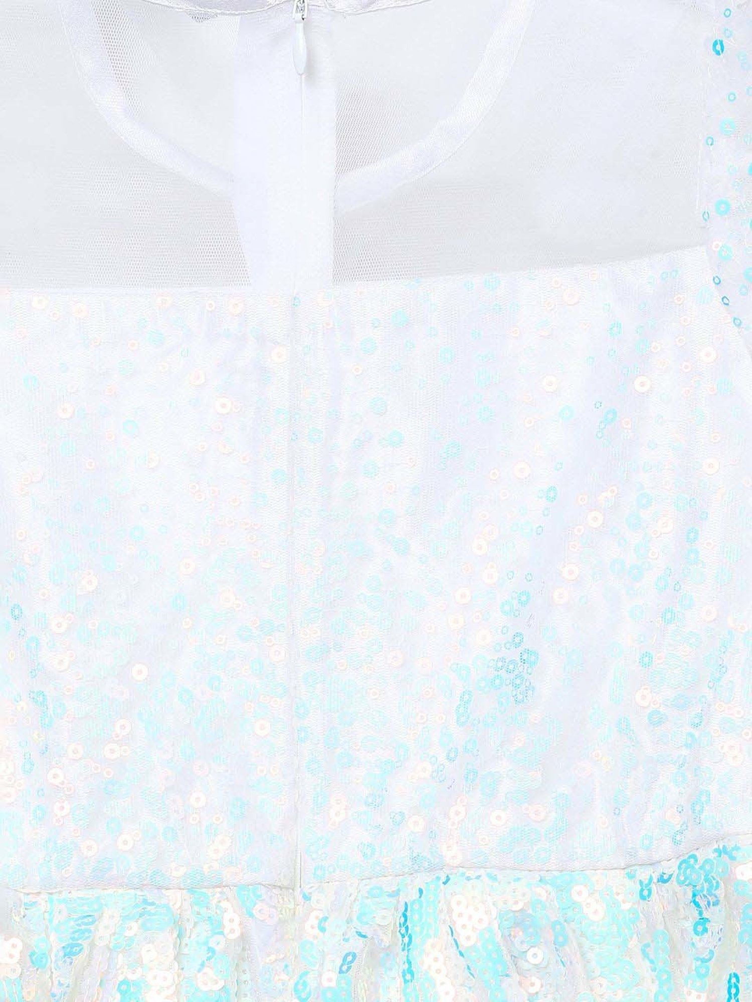 Fame Forever by Lifestyle Kids White Sequence Dress