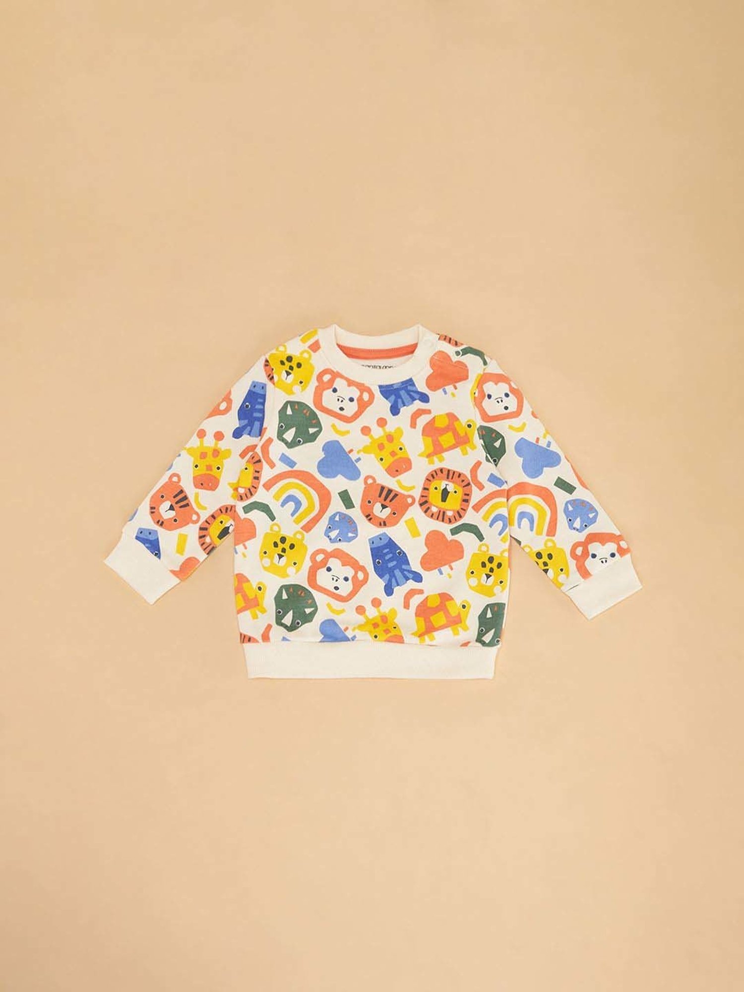 Nino Bambino Kids Red & Pink Printed Full Sleeves Jacket