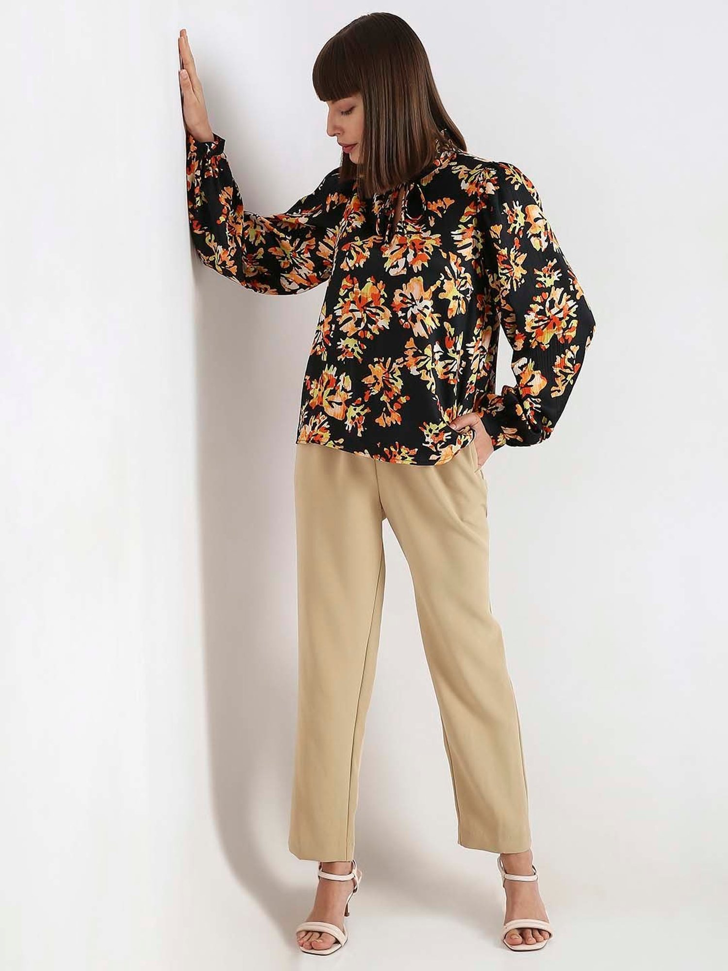 Vero Moda Multicolor Printed T-Shirt