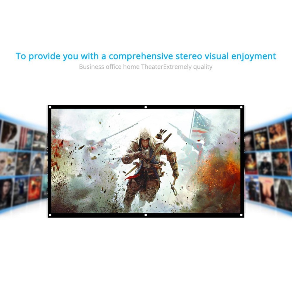elite screens diy pro, indoor outdoor portable projector screen pvc 114-inch 16:9, 8k 4k ultra hd 3d movie theater cinema 114"