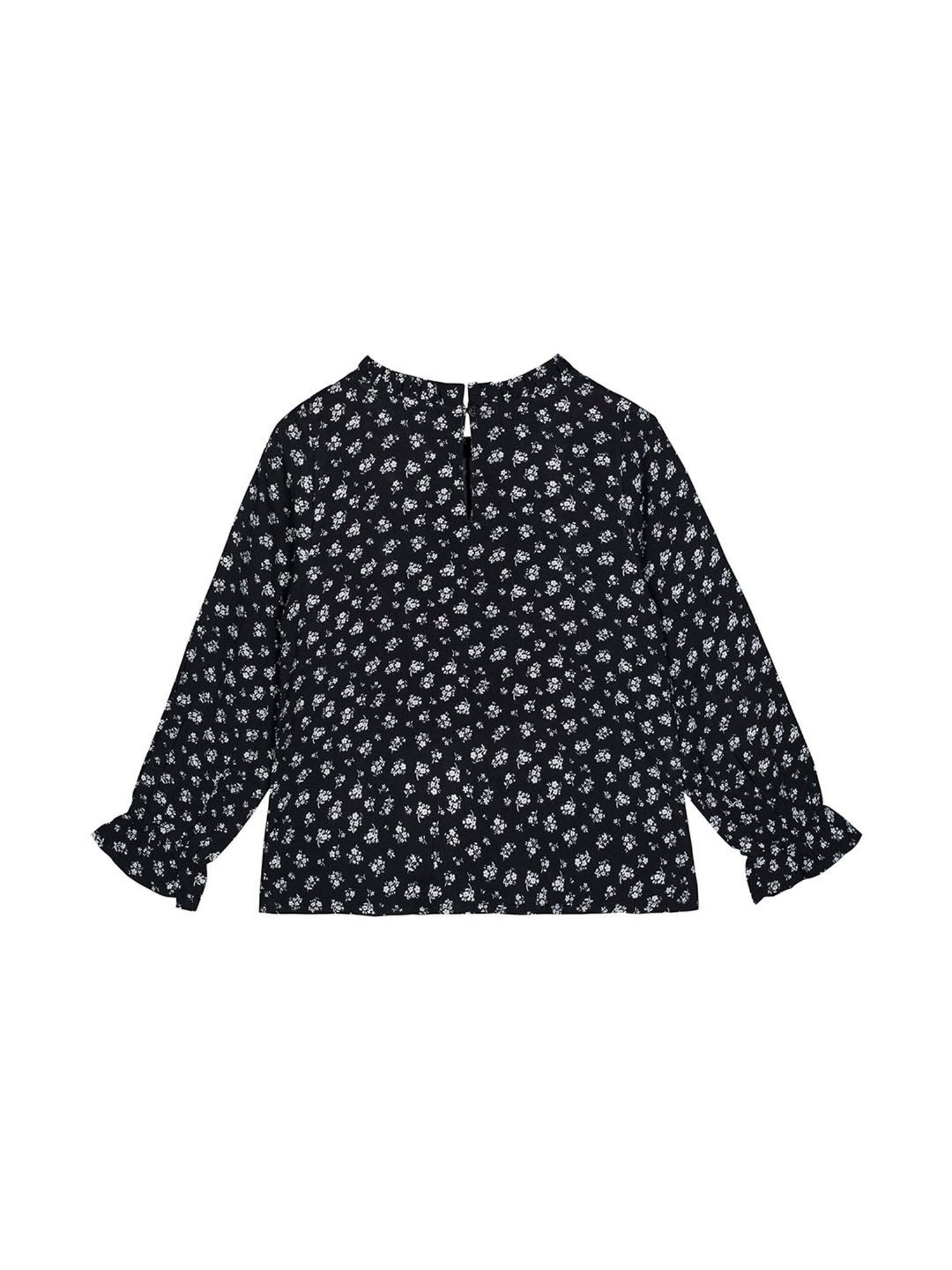 Budding Bees Kids Black Printed Top